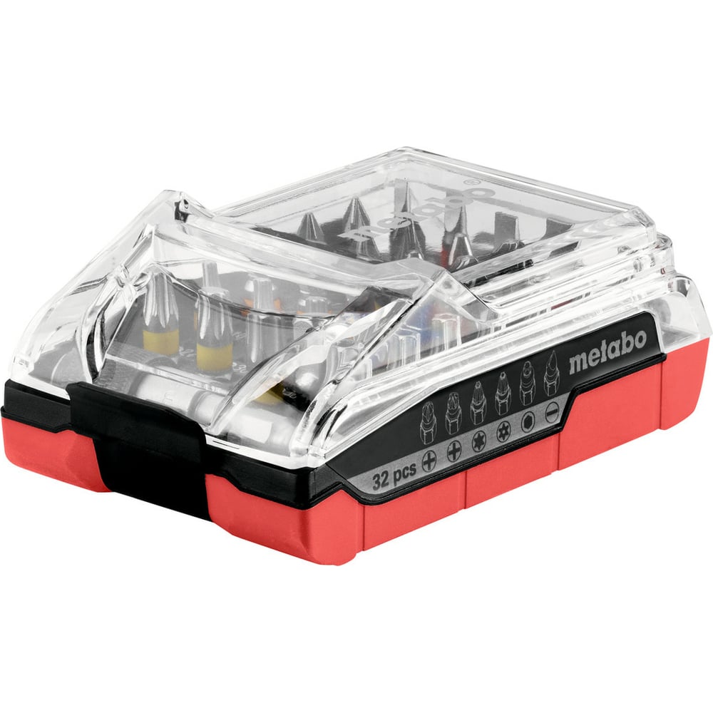 Изображение товара Набор бит 32 шт в футляре аккумулятор Metabo 626696000