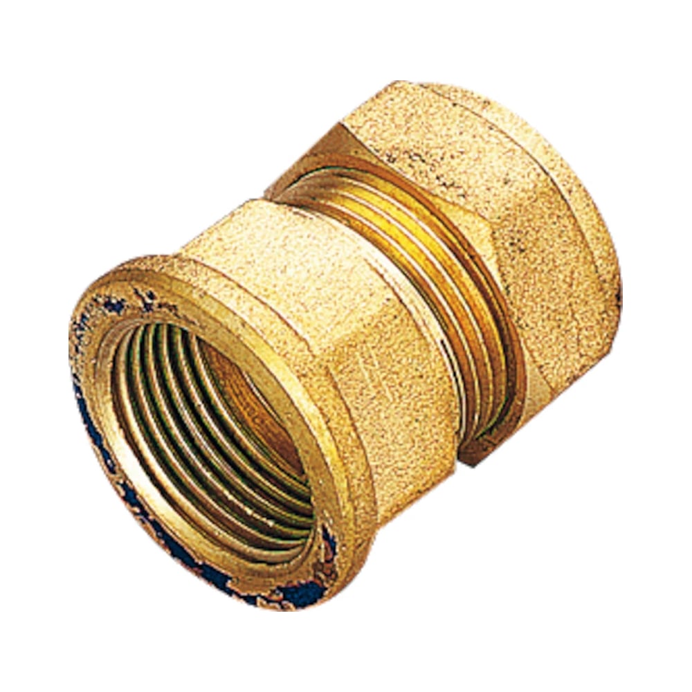 Изображение товара Соединитель для медных труб Tiemme обжим, 1/4"-10 1000176