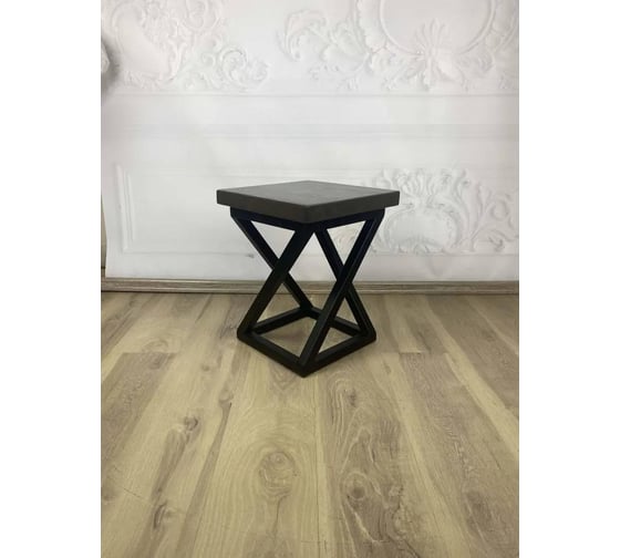 Изображение товара Табурет в стиле лофт усиленный Solarius Циклон, цвет венге tabciklonven