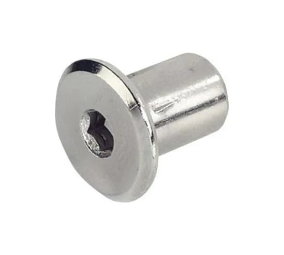 Изображение товара Гайка цилиндрическая ОПМ 603001-1 М6 низкая головка, zn, (SW=5, L=12mm) 2000 шт. П0000032851