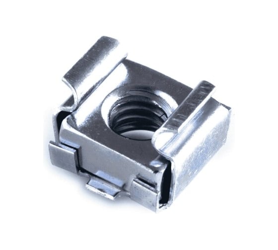 Изображение товара Гайка кузовная ОПМ 103011-1 М10 zn, 1,8-3,2 (отверстие 12,3х12,3) 100 шт. УТ000026739