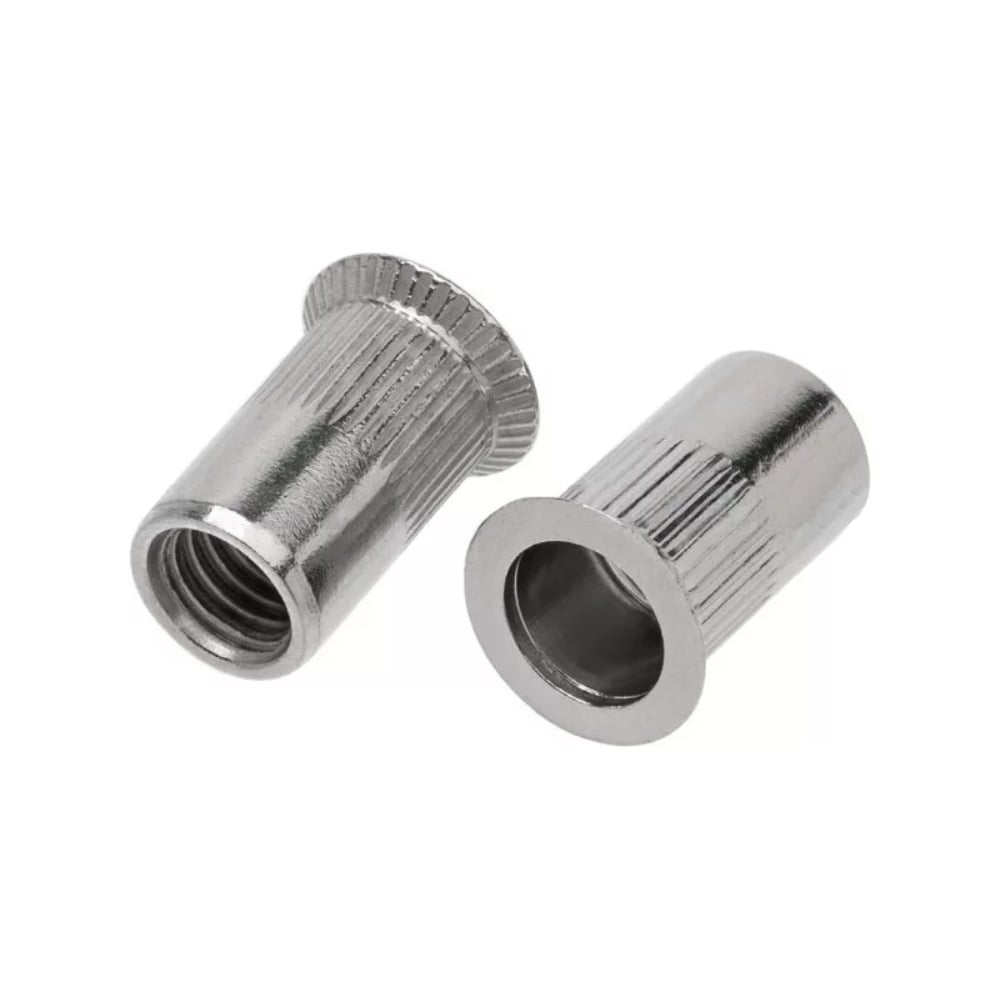 Заклепка-гайка ОПМ 110007 М8x17 zn, РИФ с потайным бортиком, 400 шт. П0000032360