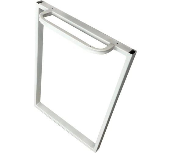 Изображение товара Ножка опора для стола в стиле Лофт Solarius 72x60 см, цвет белый 999-00008