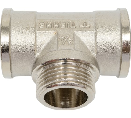 Изображение товара Тройник Tiemme ВНF 3/4" никель 1500847