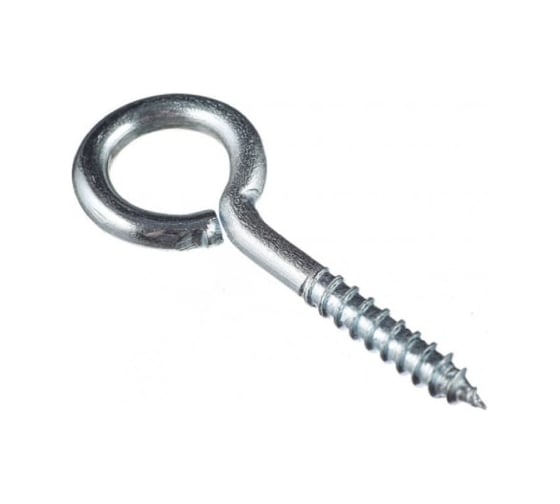 Изображение товара Круглый шуруп-крючок ОПМ 207008 3,0x30 zn, 1 тыс. шт. УТ000104802