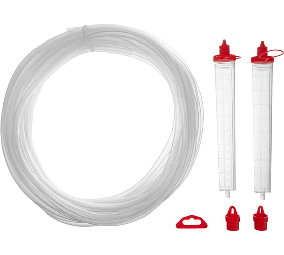 Изображение товара Гидроуровень MATRIX удлиненная колба, рельефная градуировка, 20 м 37094