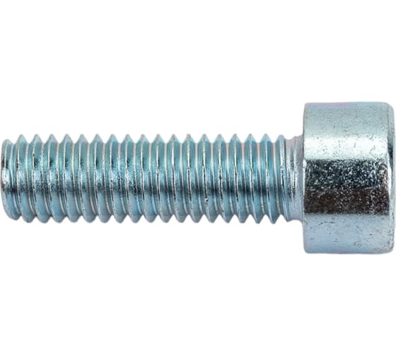 Изображение товара Винт с внутренним шестигранником КРЕП-КОМП цинк, DIN912, 6х20 30 шт вш620мф