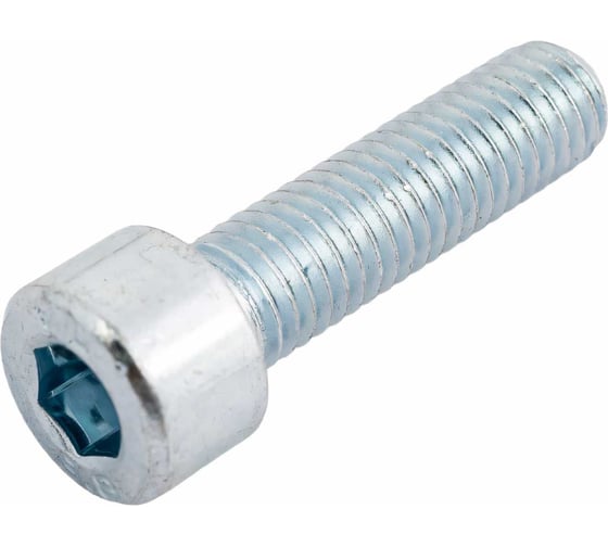 Изображение товара Винт с внутренним шестигранником КРЕП-КОМП цинк, DIN912, 8х30 15 шт вш830мф