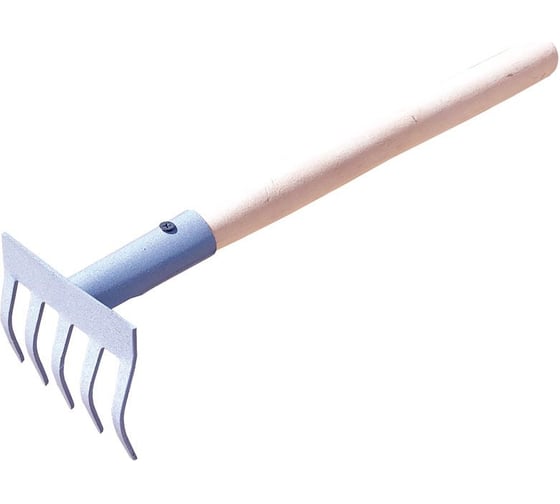 Изображение товара Грабли с прямыми зубьями Без бренда 4 зуба, 400x90 мм 77037-4