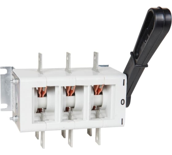 Изображение товара Выключатель-разъединитель Электротехник ВР32-35 А 70220-00 УХЛ3, 250А, несъёмная боковая рукоятка, 3-х полюсный на два направления, IP00, ET276977