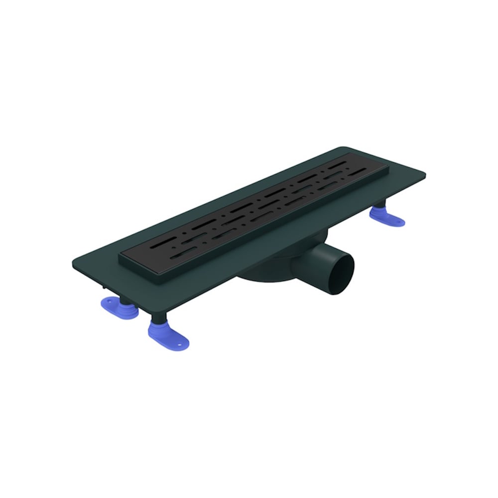 Изображение товара Душевой трап с комбинированным гидрозатвором Teymi Helmi Prime черный 40 см