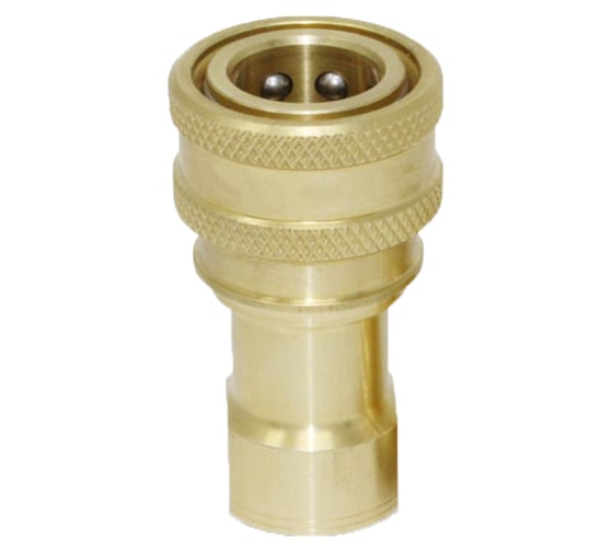 Изображение товара Соединение быстроразъемное серия B ISO 7241-B (3/8"; розетка; латунь) TITAN LOCK TL3BF-B