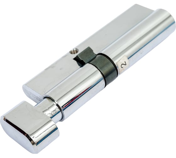 Изображение товара Цилиндровый механизм с вертушкой Fuaro 200 ZM 90 mm /50+10+30/ CP хром, 5 кл. 40365