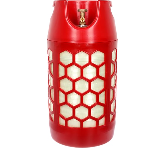 Изображение товара Бытовой полимерно-композитный газовый баллон для сжиженных газов RSV COMPOSITE 24,5 л К001 RSV24.5RED