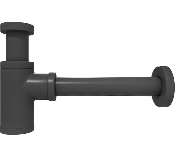 Изображение товара Сифон для раковины Teymi Iva графит матовый T140200 ЦБ-00270290