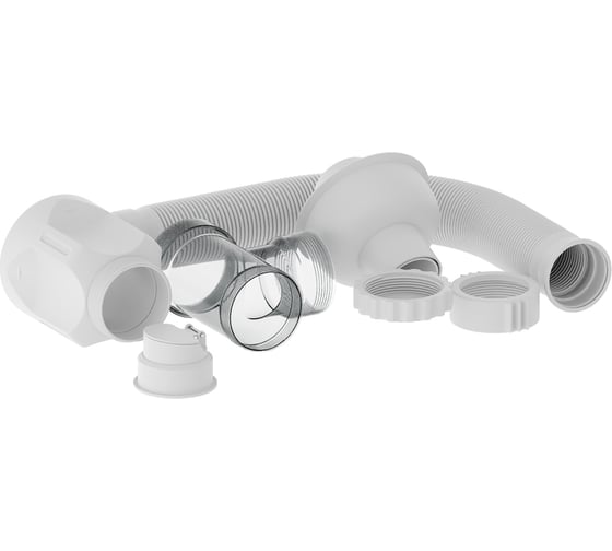 Изображение товара Сифон для раковины Teymi Nura белый матовый T140010 ЦБ-00270276