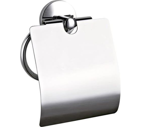 Изображение товара Держатель для туалетной бумаги Nofer MONACO выполнено из хромированной латуни, глянец 16374.B
