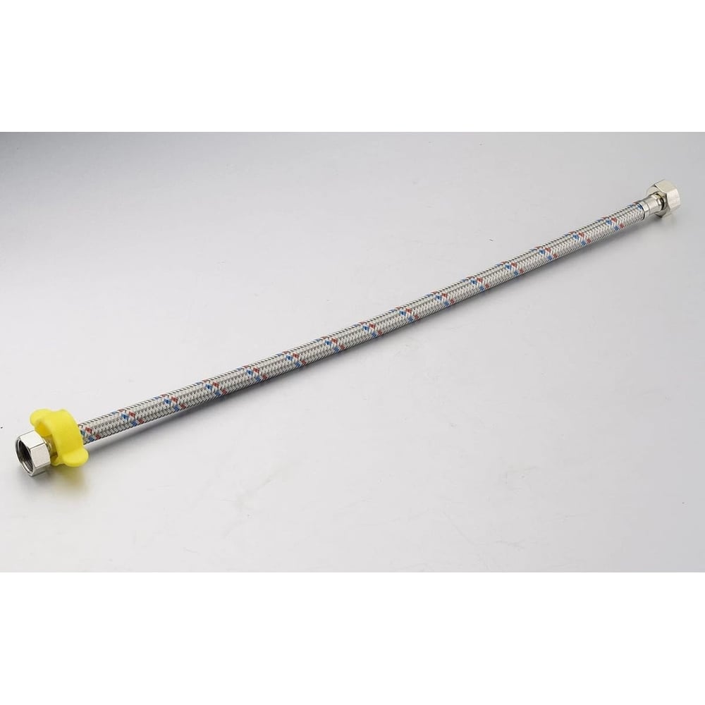 Изображение товара Гибкая водопроводная подводка Профсан ПСМ 200 см гайка-гайка полимерное покрытие