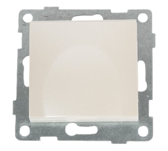 Изображение товара Механизм розетки GUSI ELECTRIC 1-ой с заземлением, с защитными шторками и крышкой, СУ, 16А, 250В, жемчуг С10Р91-028