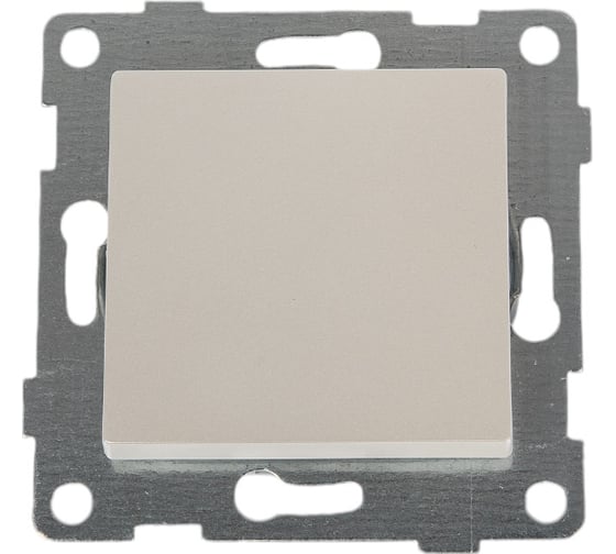 Изображение товара Механизм выключателя GUSI ELECTRIC 1 клавиша, СУ, 10А, 250В, жемчуг С11В1-028