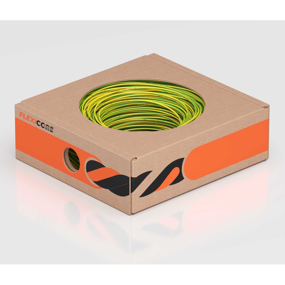 Изображение товара Монтажный кабель LAPP H07V-K 1x6 YE/GN 100м для электромонтажа