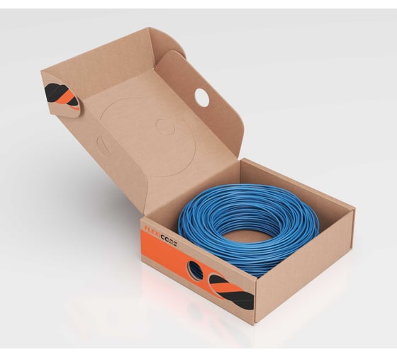 Изображение товара Монтажный провод FLEXICORE H07V-K 1x2,5 BU 100м 3120000413
