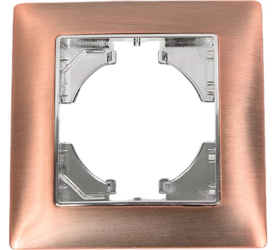 Изображение товара Рамка GUSI ELECTRIC 1-местная, цинк, цвет бронза С1010-038