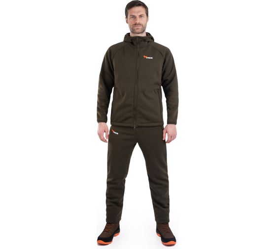 Изображение товара Костюм PRIDE Камп флис, коричневый_р-р 56-58 рост 170-176 4660335509157