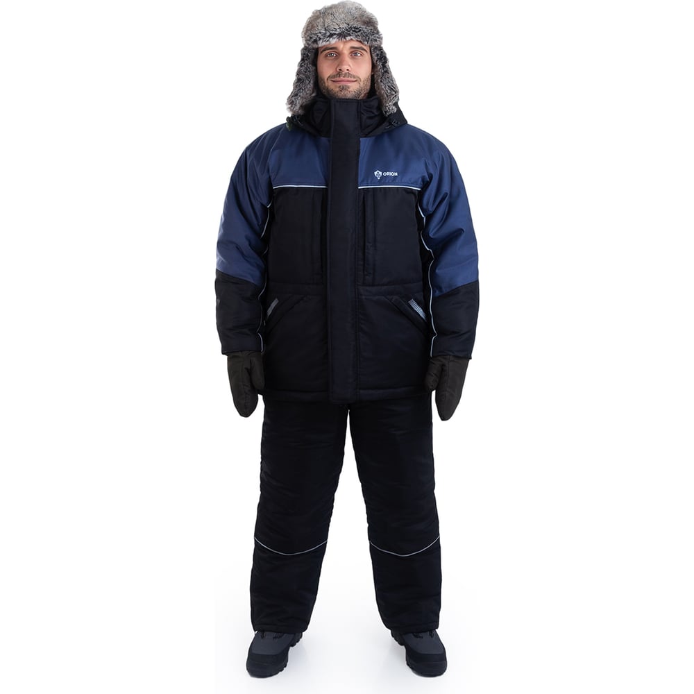Изображение товара Зимний костюм с полукомбинезоном ORION Active Юпитер черный-темно-синий 52-54