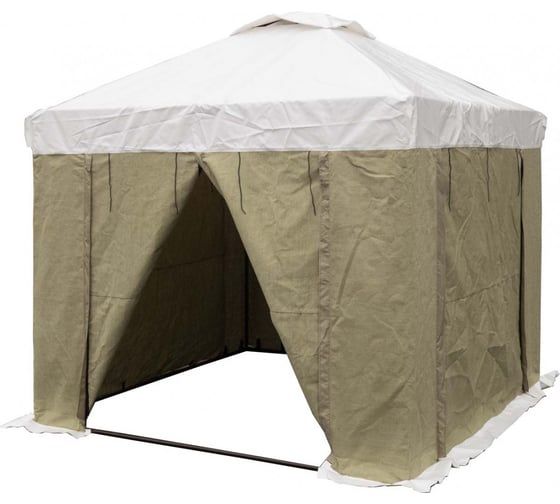 Изображение товара Палатка сварщика МИТЕК Профи 3.0х3.0 (ПВХ+брезент) 23-00007295