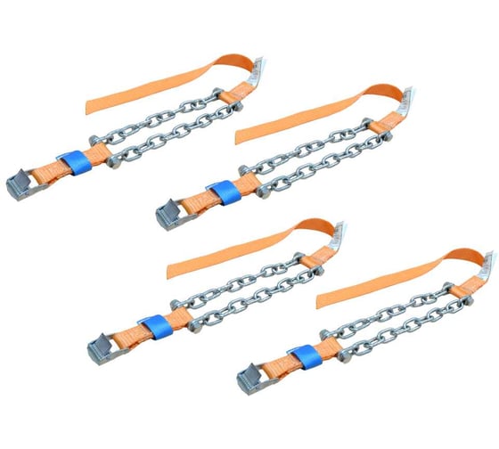 Изображение товара Комплект из 4-х браслетов противоскольжения грузовой САМСОН 13,0''-15,0'' 090000120906