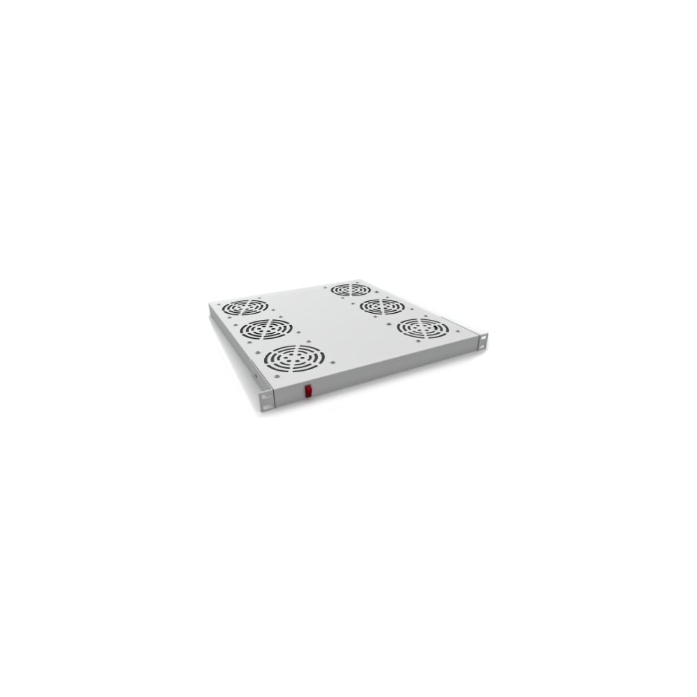 Вентиляторный вентиляторный модуль для 19 дюймовых коммуникационных шкафов SYSMATRIX, цвет серый