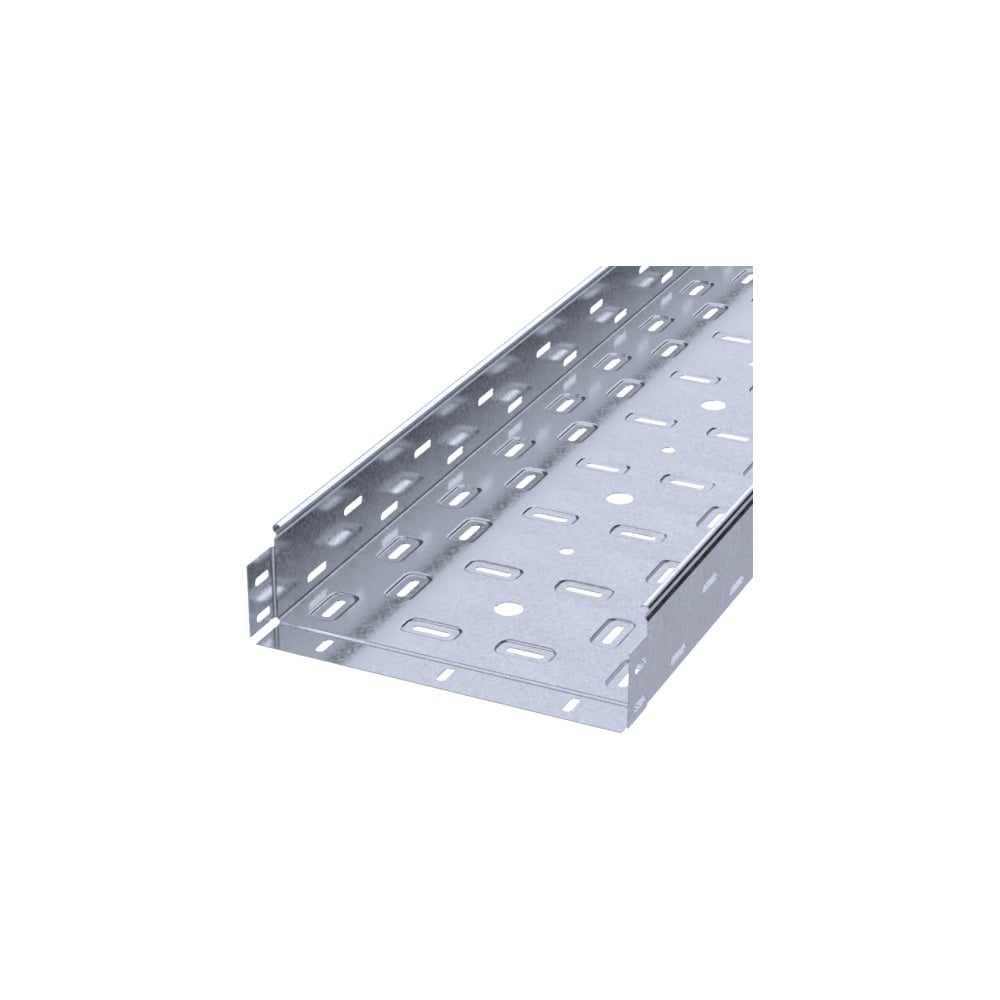 Изображение товара Перфорированный лоток для кабельной трассы PRO-lotki.ru LMP 600Н80 из нержавеющей стали