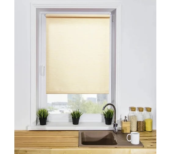 Изображение товара Рулонная штора LM DECOR LM 51-01 64х160 см 5101064160