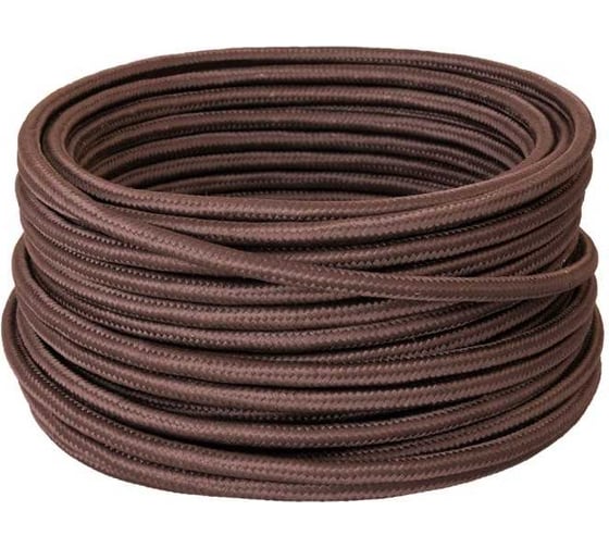 Изображение товара Интернет-кабель Retro Electro, ретро, UTP 4х2х0,5, коричневый, длина бухты 20 2254742