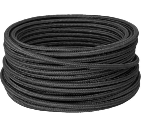 Изображение товара Интернет-кабель Retro Electro, ретро, UTP 4х2х0,5, черный, длина бухты 20 2254747