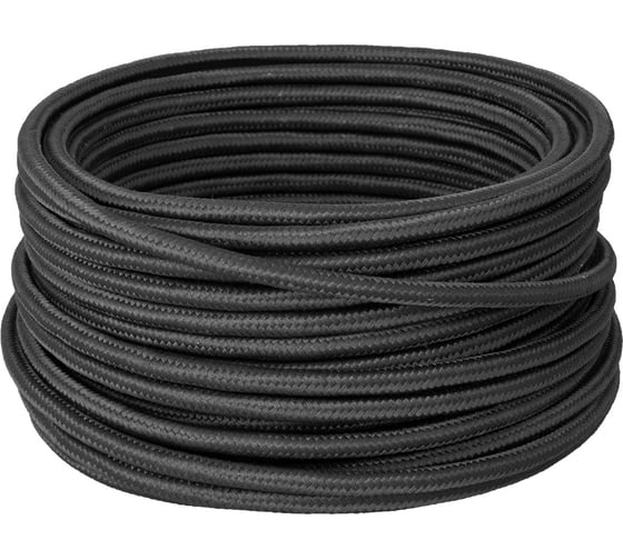 Изображение товара Кабель Retro Electro, ретро, TV, черный, длина бухты 20 2254746