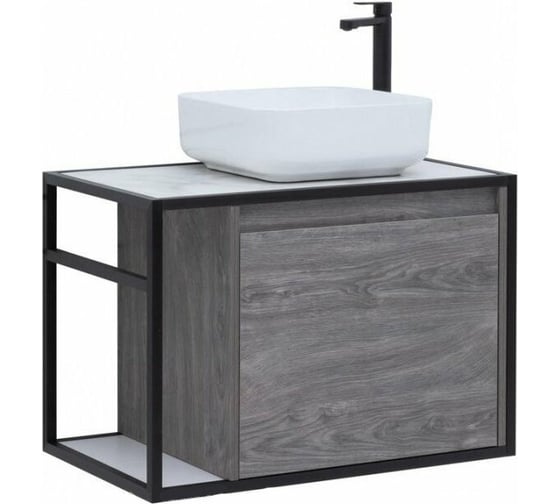 Изображение товара Тумба Aquanet Nova Lite LOFT 75 R, дуб рошелье 00261653