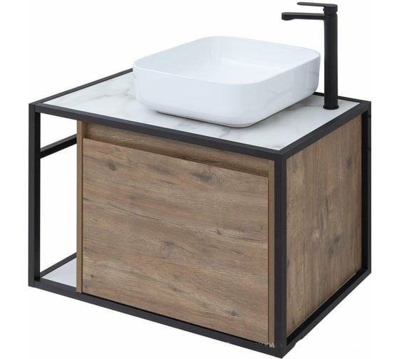 Изображение товара Тумба Aquanet Nova Lite LOFT 90 R, дуб рустикальный 00261659