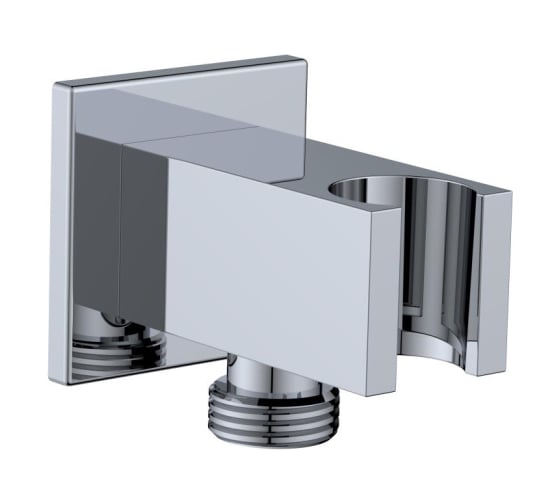 Изображение товара Штуцер с держателем ручного душа CEZARES хром CZR-AI12-01