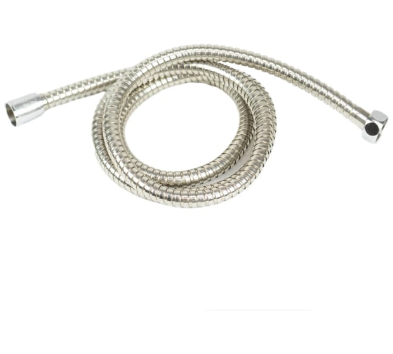 Изображение товара Шланг для душа Waterley металлическая оплетка, 150 см, 1/2-М22 (евро-рус) 9707242