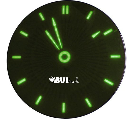 Изображение товара Сетевые часы BVItech зеленый/черный BV-111GKx