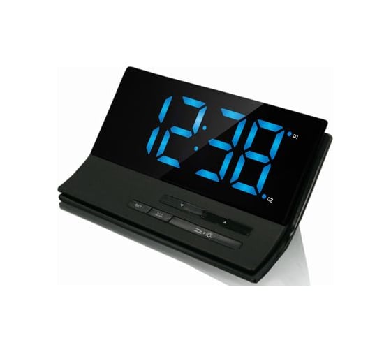 Изображение товара Сетевые часы BVItech синий/черный BV-417BKK