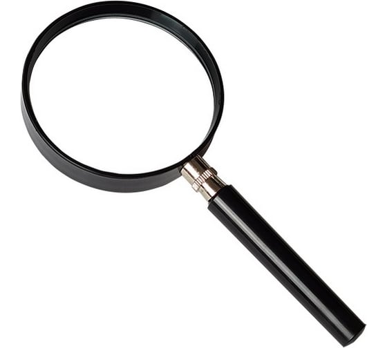 Изображение товара Лупа с рукояткой РемоКолор 5-кратная, D 60 мм 13-1-002