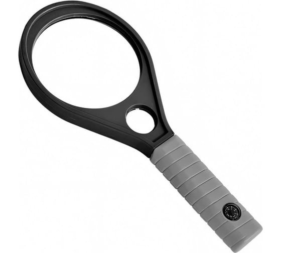 Изображение товара Лупа с рукояткой РемоКолор 4-х и 6-кратная, D 70 и 20 мм 13-1-005