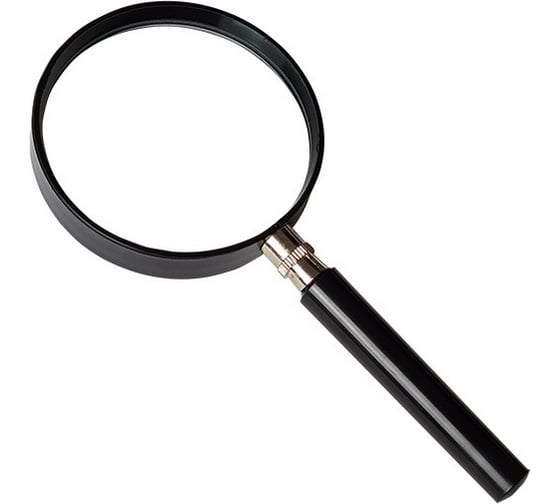 Изображение товара Лупа с рукояткой РемоКолор 3-кратная, D 75 мм 13-1-004