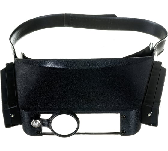 Изображение товара Налобная лупа РемоКолор 2 светодиода, 4хААА, дополнительная линза D 30 мм 13-1-006