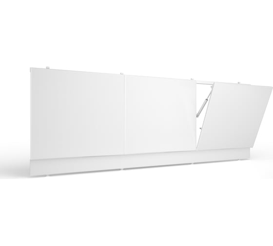 Изображение товара Экран с откидными дверцами МетаКам 1480х560-600 белый