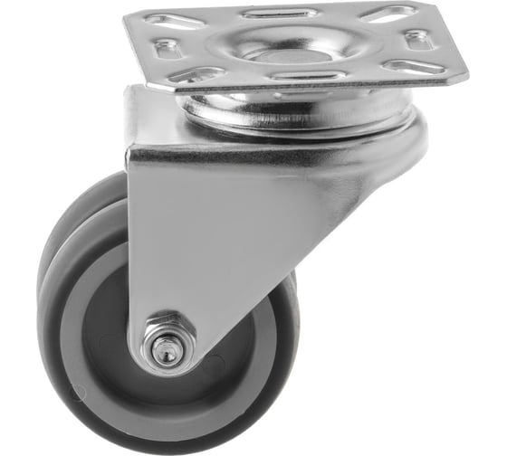 Изображение товара Сдвоенное мебельное колесо А5 SCnd 25 50 мм 1000131