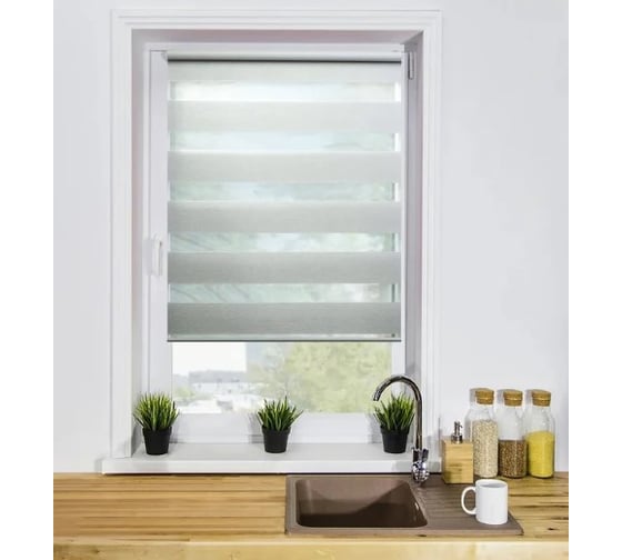 Изображение товара Рулонная штора LM DECOR LB 60-02 110х160 см 6002110